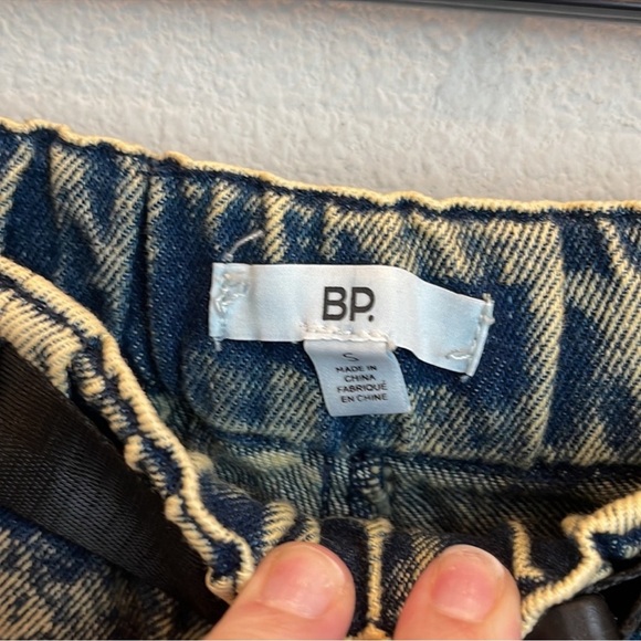 NWT BP Pride Gender Inclusive Belted Denim Cargo Pants Size Small - Picture 7 of 11